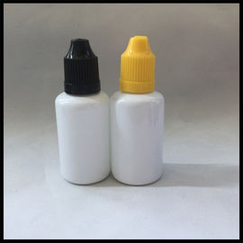 Κίνα 30ml άσπρα πλαστικά Dropper της PET μπουκαλιών κενά Ε υγρά μπουκάλια μπουκαλιών προμηθευτής