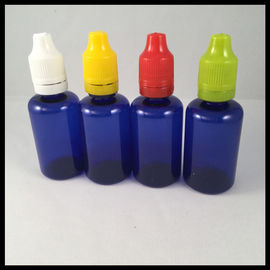Κίνα Μπλε Dropper της PET μπουκαλιών 30ml πλαστικά υγρά μπουκάλια μπουκαλιών Ε Cig προμηθευτής