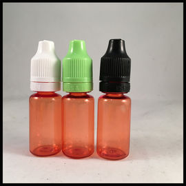 Κίνα Κόκκινο Dropper πετρελαίου καπνού μπουκάλι, Dropper 10ml πλαστική αντίσταση βάσεων μπουκαλιών όξινη προμηθευτής