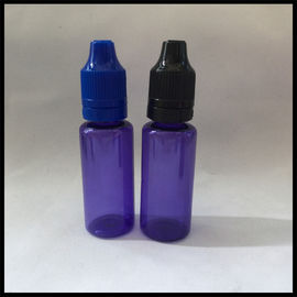 Κίνα Πορφυρά υγρά μπουκάλια της PET Ε, Dropper της PET πλαστική συμπιέσιμη ικανότητα μπουκαλιών 15ml προμηθευτής