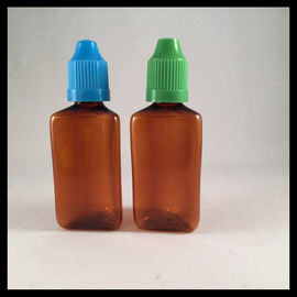 Κίνα Ηλέκτρινα πλαστικά PET Ε υγρά μπουκάλια 30ml, υγρά μπουκάλια ατμού μορφής τριγώνων προμηθευτής