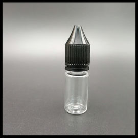 Κίνα 10ml πλαστικά μπουκάλια μονοκέρων rv, μαύρο μπουκάλι σταλαγματιάς μονοκέρων καλυμμάτων για το υγρό Ε προμηθευτής