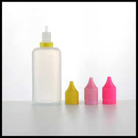 Κίνα 100ml LDPE πλαστικό νέο διαφανές χρώμα PE καλυμμάτων Safty μπουκαλιών Vape σχεδίου προμηθευτής
