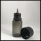 Μαύρα διαφανή μπουκάλια 30ml Pet, Dropper συνήθειας 30ml πλαστικός όγκος μπουκαλιών προμηθευτής