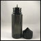 Μαύρα Dropper μονοκέρων μπουκάλια 120ml για το υγρό ατμού μη - τοξικές υγείες και ασφάλειες προμηθευτής