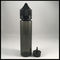 Μαύρο μπουκάλι 60ml, ανθεκτικό στρογγυλό μπουκάλι μονοκέρων γορίλλων μονοκέρων της Pet με την ΚΑΠ προμηθευτής