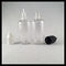 Σαφή πλαστικά καλλυντικά Dropper μπουκάλια 50ml, ιατρικά Dropper ματιών συσκευασίας πλαστικά μπουκάλια προμηθευτής