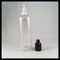Μεγάλα πλαστικά Dropper ικανότητας 100ml μπουκάλια, σαφή πλαστικά κενά Dropper ματιών μπουκάλια προμηθευτής