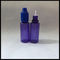 Πορφυρά υγρά μπουκάλια της PET Ε, Dropper της PET πλαστική συμπιέσιμη ικανότητα μπουκαλιών 15ml προμηθευτής
