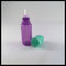 Υγρή επαναληπτικής χρήσεως LDPE Dropper Bottles10ml πορφυρή μακροχρόνια λεπτή άκρη ακίνδυνη για τα παιδιά ΚΑΠ προμηθευτής