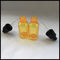 Πορτοκαλής πλαστικός βαθμός τροφίμων μπουκαλιών σιφωνίων για την υγρή συσκευασία αρωματικών ουσιών προμηθευτής