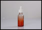 Πορτοκαλί Dropper γυαλιού πετρελαίου μπουκαλιών 30ml Ε γυαλιού κλίσης υγρό μπουκάλι προμηθευτής