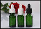 Ηλέκτρινο Dropper γυαλιού ουσιαστικού πετρελαίου μπουκάλι για την καλλυντική αντίσταση βάσεων Pacakge όξινη προμηθευτής