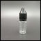 10ml πλαστικά μπουκάλια μονοκέρων rv, μαύρο μπουκάλι σταλαγματιάς μονοκέρων καλυμμάτων για το υγρό Ε προμηθευτής