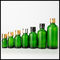 Πράσινη στρογγυλή έγκριση κεφαλής κοχλίου TUV απόδειξης πλαστογραφήσεων μπουκαλιών γυαλιού ουσιαστικού ελαιολάδου προμηθευτής