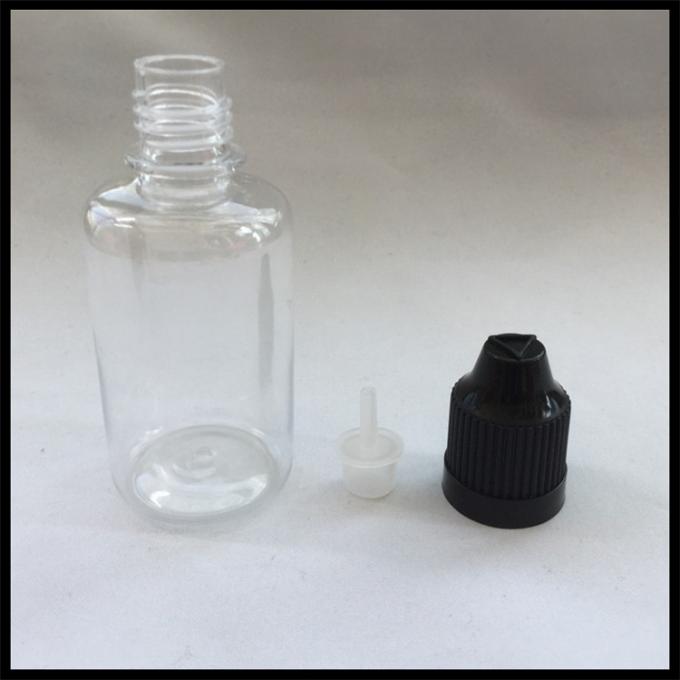 Dropper της PET μπουκαλιών χυμού 30ml Vape ακίνδυνα για τα παιδιά πλαστικά μπουκάλια μπουκαλιών