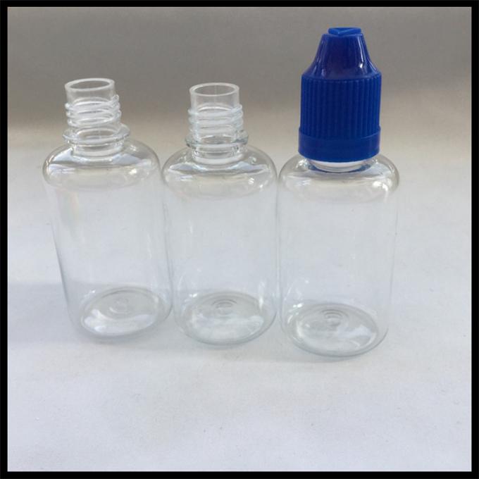 Dropper της PET μπουκαλιών χυμού 30ml Vape ακίνδυνα για τα παιδιά πλαστικά μπουκάλια μπουκαλιών