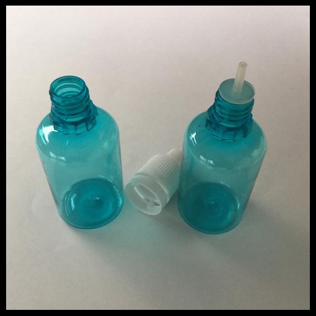 Dropper της Pet μπλε κενά Ε μπουκαλιών 30ml πλαστικά Ejuice υγρά μπουκάλια μπουκαλιών