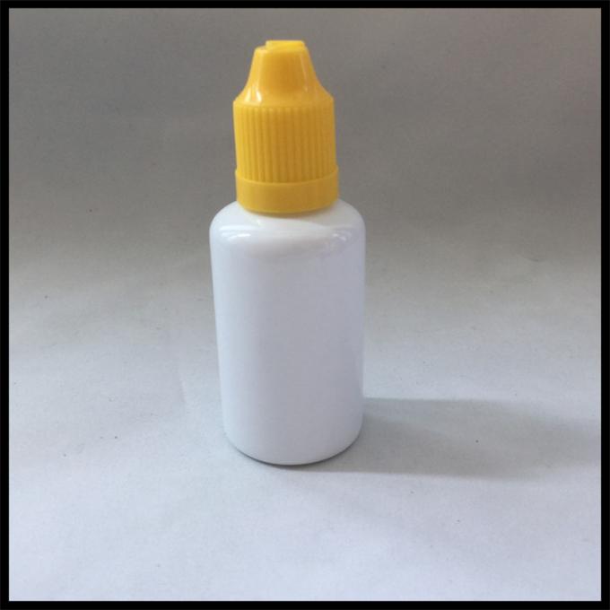 30ml άσπρα πλαστικά Dropper της PET μπουκαλιών κενά Ε υγρά μπουκάλια μπουκαλιών