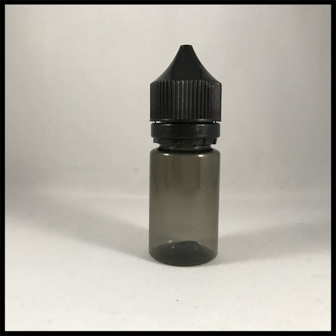 Μαύρα διαφανή μπουκάλια 30ml Pet, Dropper συνήθειας 30ml πλαστικός όγκος μπουκαλιών
