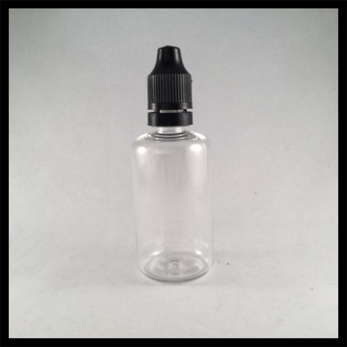 Σαφή πλαστικά καλλυντικά Dropper μπουκάλια 50ml, ιατρικά Dropper ματιών συσκευασίας πλαστικά μπουκάλια