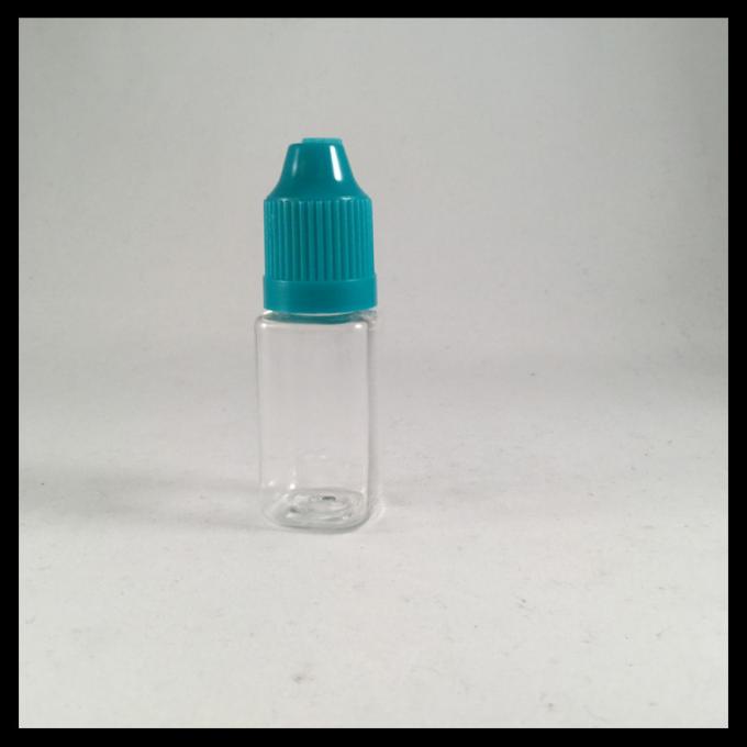 Σαφής πλαστική Dropper της PET μπουκαλιών 10ml οθόνης αντίσταση βάσεων εκτύπωσης όξινη