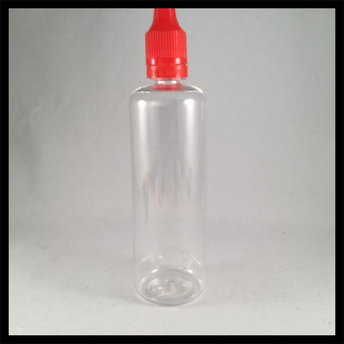 Μεγάλα πλαστικά Dropper ικανότητας 100ml μπουκάλια, σαφή πλαστικά κενά Dropper ματιών μπουκάλια