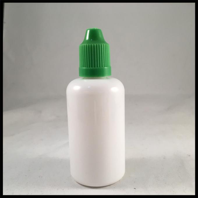 Τα στρογγυλά Dropper της PET μπουκάλια αρμέγουν το άσπρο πλαστικό εμπορευματοκιβώτιο για την αρωματική σάλτσα
