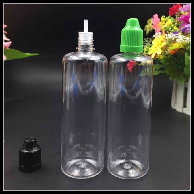 100ml καθαρίστε Dropper της PET υγρό εμπορευματοκιβώτιο ικανότητας μπουκαλιών το μεγάλο για την καλλυντική συσκευασία