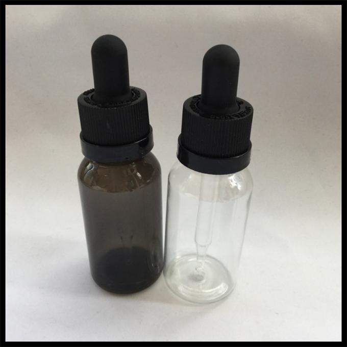 Μαύρα κενά πλαστικά Dropper μπουκάλια, Dropper ματιών ιατρικού βαθμού πλαστικά μπουκάλια