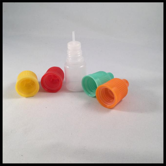LDPE συμπιέσεων υψηλών προτύπων Dropper μπουκάλια 5ml με τις άκρες Eco βελόνων - φιλικό
