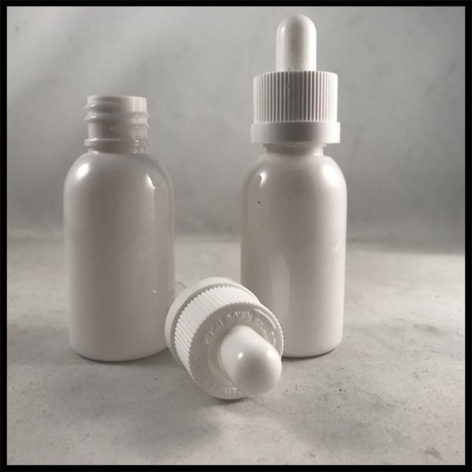 Άσπρο γυαλί/πλαστικές υγείες και ασφάλειες μπουκαλιών σιφωνίων για την ιατρική συσκευασία