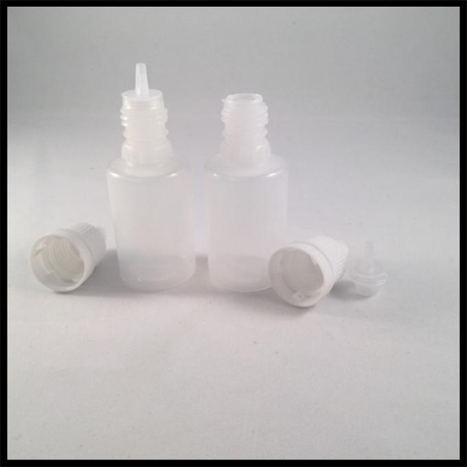 Dropper απόδειξης παιδιών πλαστικά μπουκάλια 20ml, LDPE κενά Dropper ματιών μπουκάλια