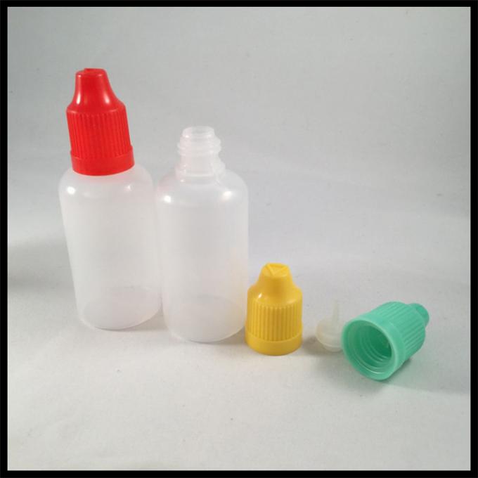 30ml ακίνδυνο για τα παιδιά Dropper Ldpe μπουκαλιών, μαζικά υγρά μικρά πλαστικά Dropper μπουκάλια