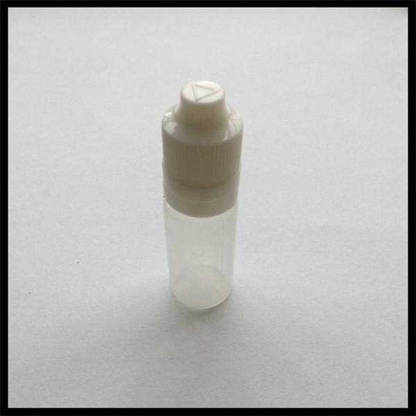 Φαρμακευτικά LDPE βαθμού Dropper μπουκάλια 10ml με την εκτύπωση ετικετών συνήθειας ακρών