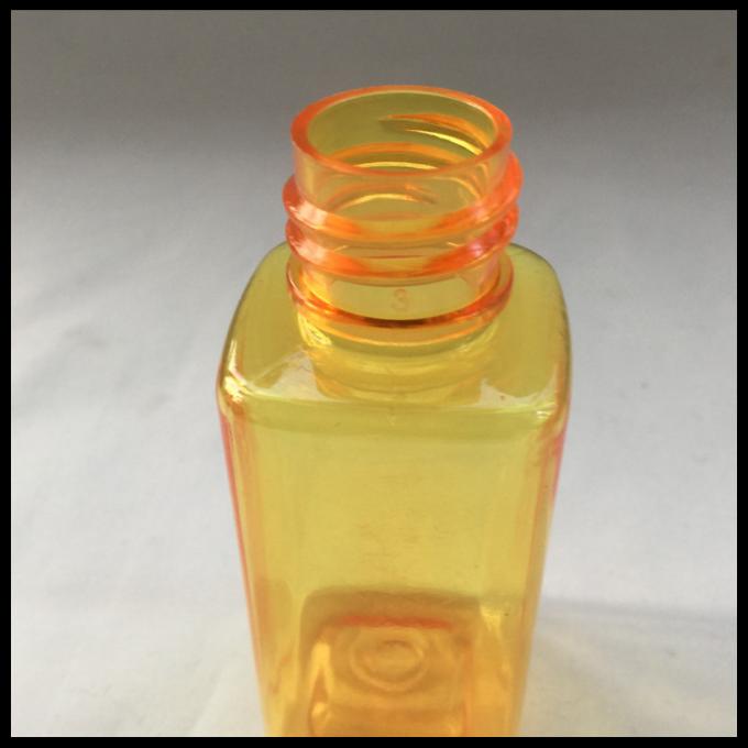 Τετραγωνικά Dropper γυαλιού μπουκάλια για καλλυντικό Packi, πλαστικά Dropper συνήθειας μπουκάλια