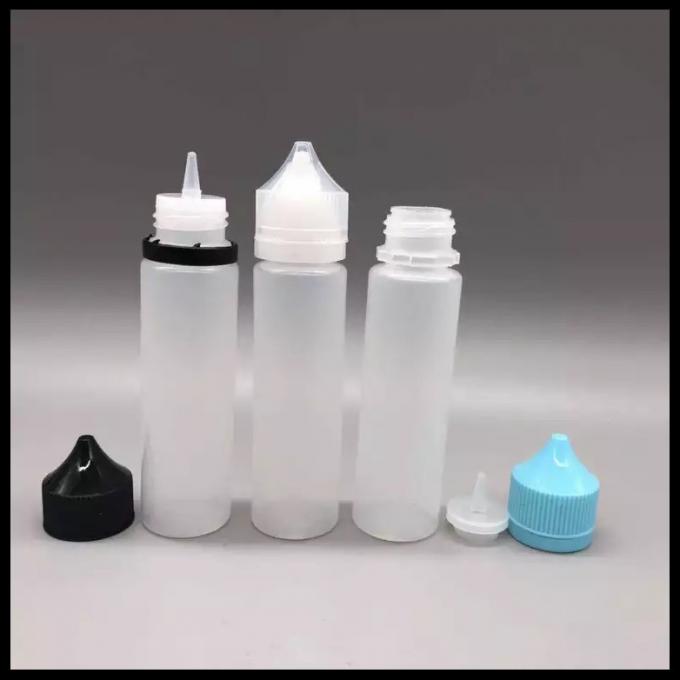 Dropper ματιών συνήθειας πλαστικά μπουκάλια, φαρμακευτικό πλαστικό Dropper 60ml μπουκάλι