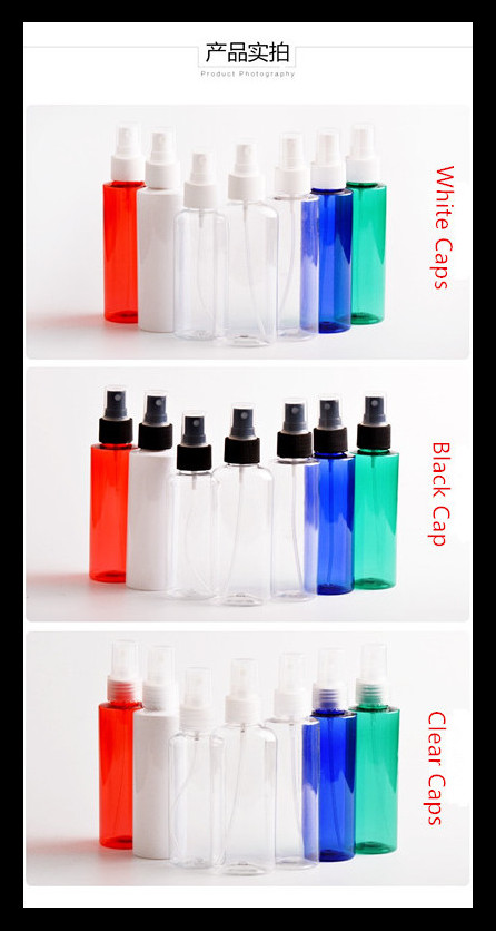 Αρώματος μικρές και φορητές υγείες και ασφάλειες μπουκαλιών 120ml ψεκασμού αντλιών πλαστικές