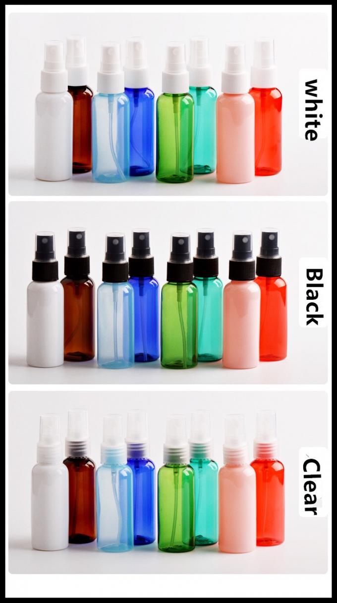 Μίνι μπουκάλια ψεκασμού 50ml πλαστικά κανένα χημικό βάφοντας περιβαλλοντικό διασπάσιμο υλικό διαδικασίας