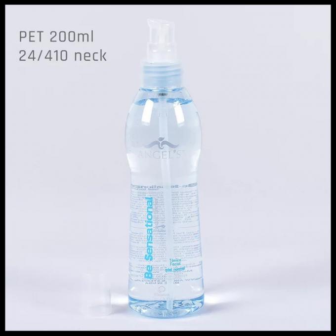 Καλλυντική πλαστική αντλία λοσιόν μπουκαλιών πηκτωμάτων ψεκασμού μπουκαλιών προσωπικής φροντίδας της PET 200ml