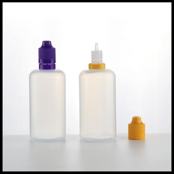 100ml LDPE πλαστικό νέο διαφανές χρώμα PE καλυμμάτων Safty μπουκαλιών Vape σχεδίου