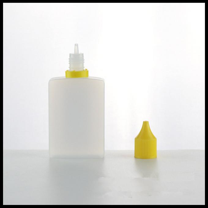 Συμπιέσιμα μπουκάλια DIY Ε χυμού Vape σχεδίου PE οριζόντια τετραγωνικά νέα - υγρό εμπορευματοκιβώτιο