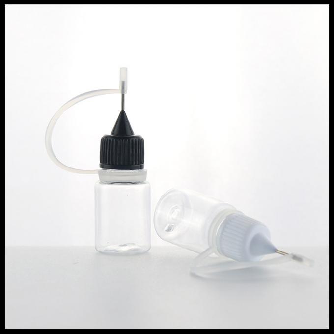 Συμπιέσιμα υγρά μπουκάλια PE Ε, Dropper βελόνων Stell μεγέθους 5ml πλαστικά μπουκάλια
