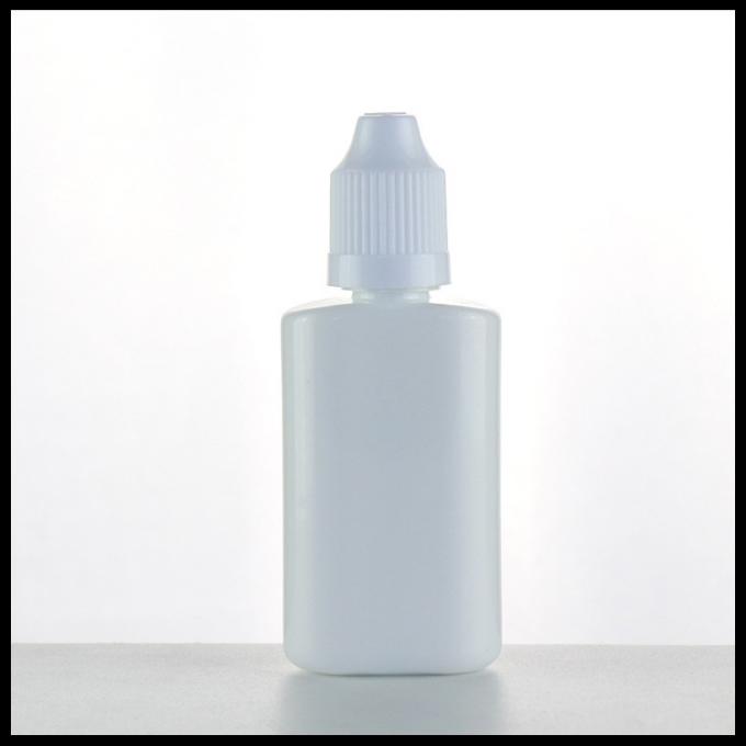 Άσπρα υγρά μπουκάλια της PET Ε, πλαστικά Dropper ματιών μπουκάλια 30ml ακίνδυνη για τα παιδιά ΚΑΠ